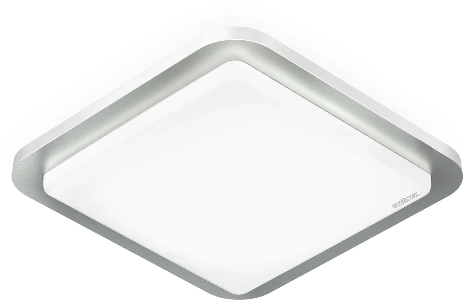 STEINEL RS D2 V3 LED-Deckenlampe Stahl Gebürstet