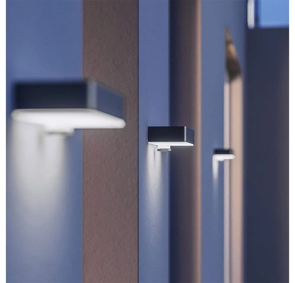 Anthrazit Aluminium Deckenleuchte, Wandlampe, Solarleuchte, Außenleuchte - Bild 3