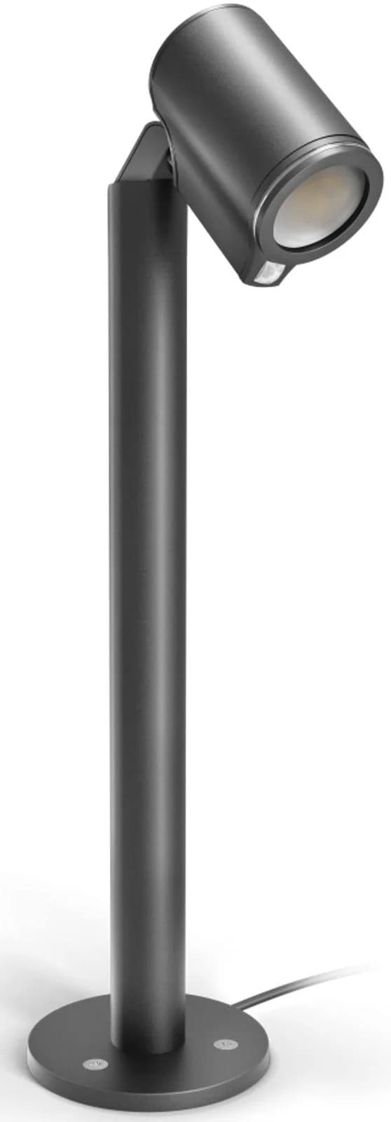 STEINEL LED Pollerleuchte Spot Way Schwarz mit Bewegungsmelder