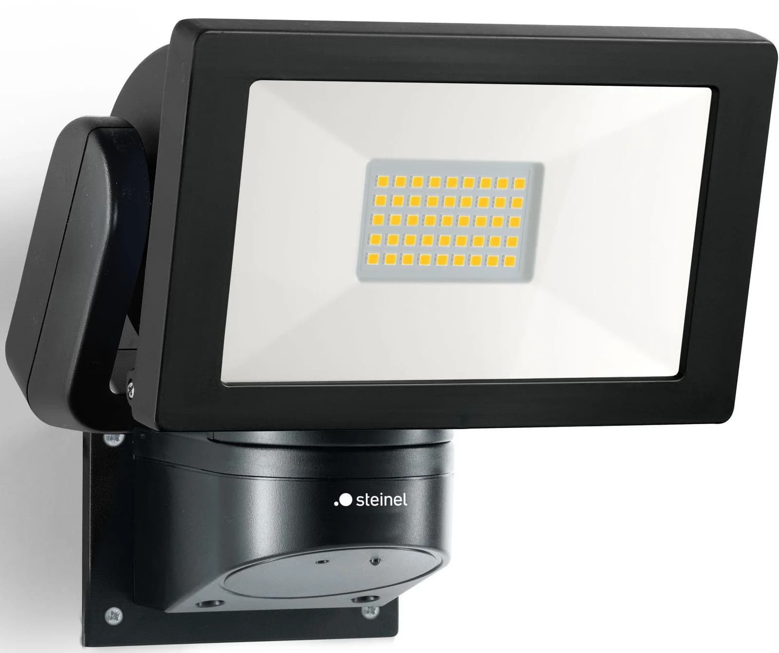 STEINEL LED-Außenstrahler LS 300 Schwarz Metall IP44
