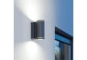 STEINEL Außenwandlampe L940 Anthrazit Metall 2-flg. Bild 1