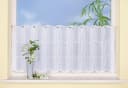 GERSTER Scheibengardine Joana Weiß Transparent Polyester Voile Bild 2