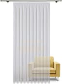 Gardine GERSTER Jody Weiß Voile Polyester Fertigstore Bild 3