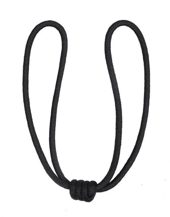 GERSTER Raffhalter Salomea 65 cm Schwarz Viskosemischung