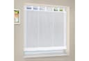Raffrollo GERSTER Barnd Weiß 120x170 cm Polyester Halbtransparent Bild 1