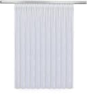 Gardine GERSTER Vera Weiß Smokband Voile Scherli Effekt Bild 2