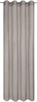 Gardine GERSTER Elena Silbergrau Polyester mit Ösen Bild 5