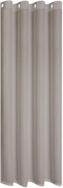 GERSTER Vorhang Ilia Taupe 140x235cm Ösenschal Polyester Bild 2