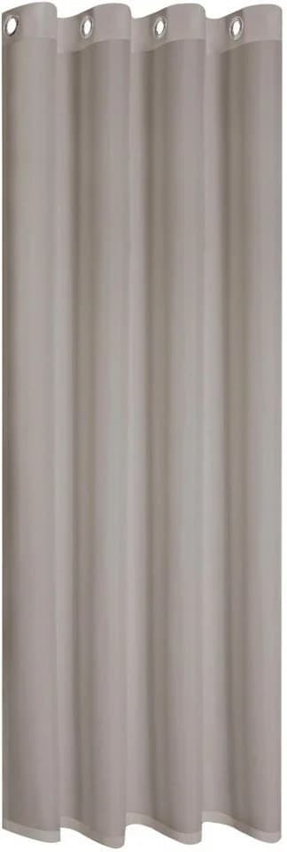 GERSTER Vorhang Ilia Taupe 140x235cm Ösenschal Polyester - Bild 2