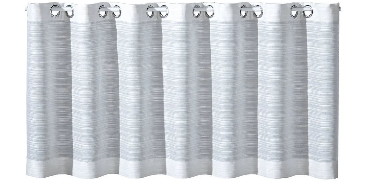 GERSTER Scheibengardine Peggy Weiß Polyester Transparent - Bild 2