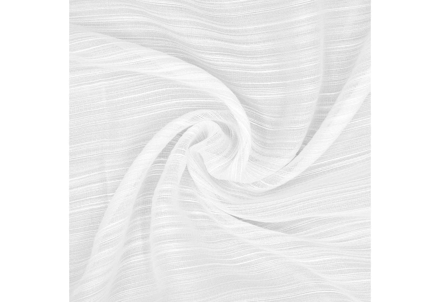 GERSTER Scheibengardine Peggy Weiß Polyester Transparent - Bild 3