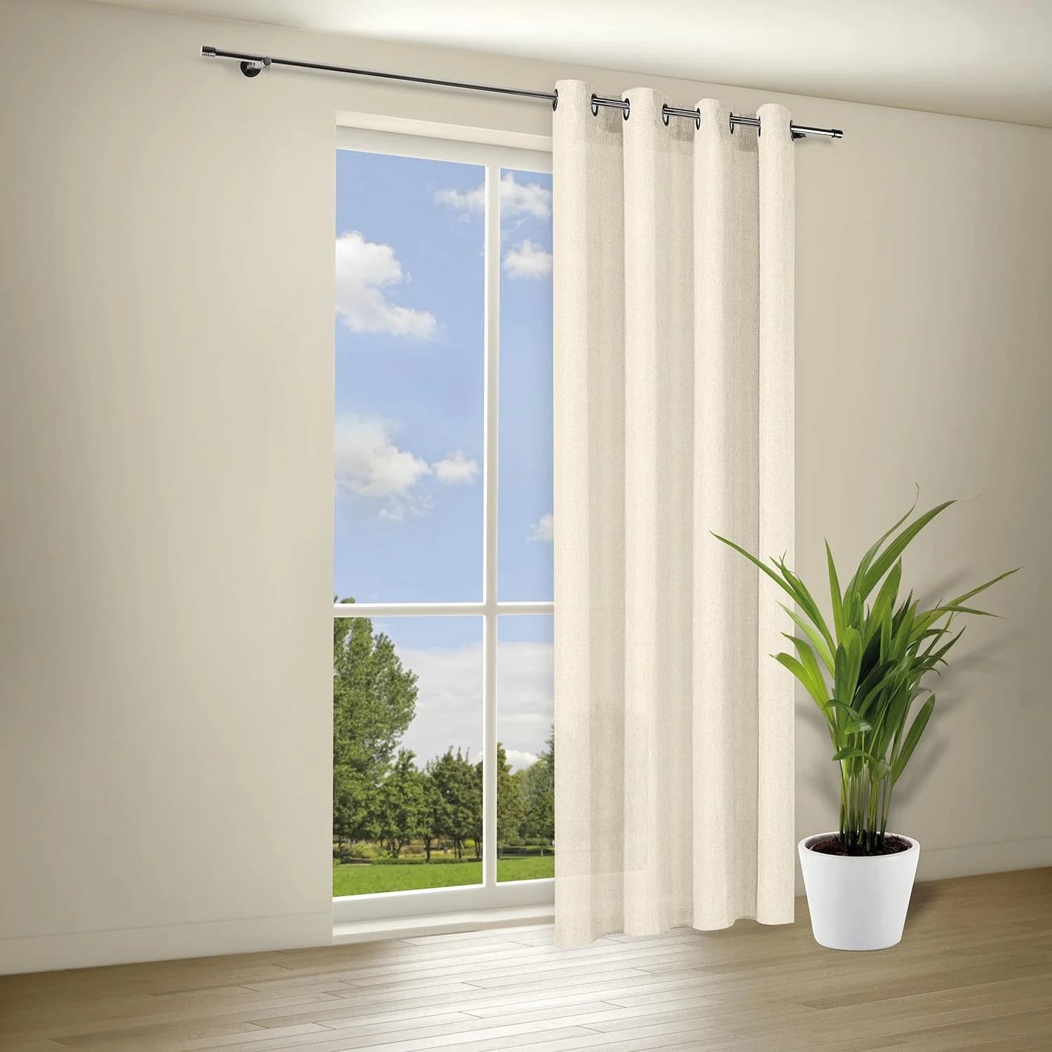 Gardine Bibiane Natur Polyester HOME LIVING BY GERSTER