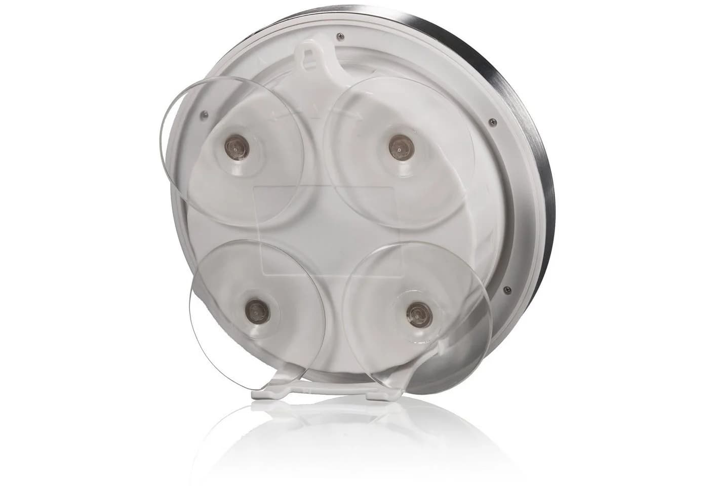OPTUS BRESSER MyTime Bath Funk-Baduhr Weiß Aluminium - Bild 3