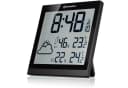 BRESSER Wanduhr Funk LCD Wetter-ClimaTemp JC Schwarz Bild 3