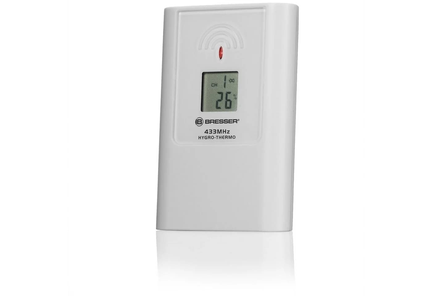 BRESSER Wanduhr Funk LCD Wetter-ClimaTemp JC Schwarz - Bild 4