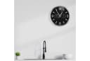 OPTUS Wanduhr MyTime DCF Thermo-/Hygro 25 cm Schwarz Bild 3