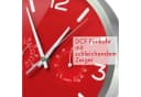 OPTUS MyTime ND DCF Thermo-/Hygro-Wanduhr 25cm Rot Bild 5