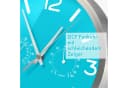 OPTUS Wanduhr MyTime ND DCF Thermo-/Hygro 25cm Skyblue Bild 5