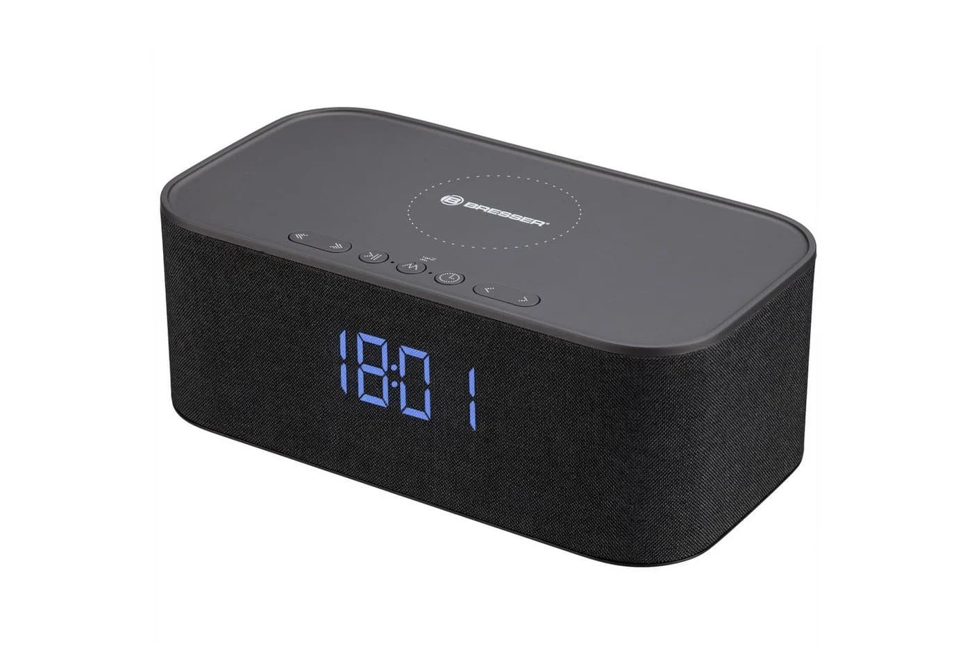BRESSER Bluetooth Stereo-Lautsprecher mit Wecker und Ladefunktion - Bild 3