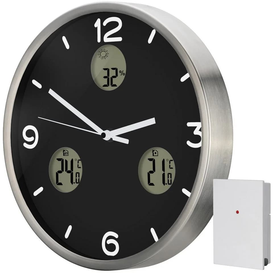 BRESSER MyTime io NX Wanduhr 30cm - Bild 2