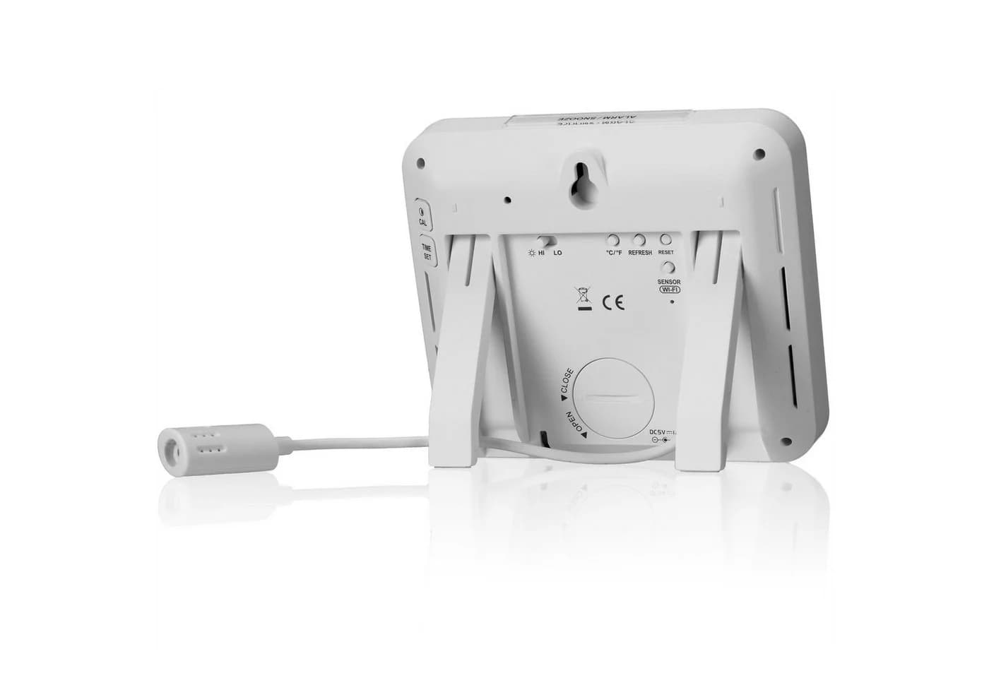 BRESSER Smart Home 7-Kanal Tuya Thermo-Hygrometer Wetterstation Weiß - Bild 4