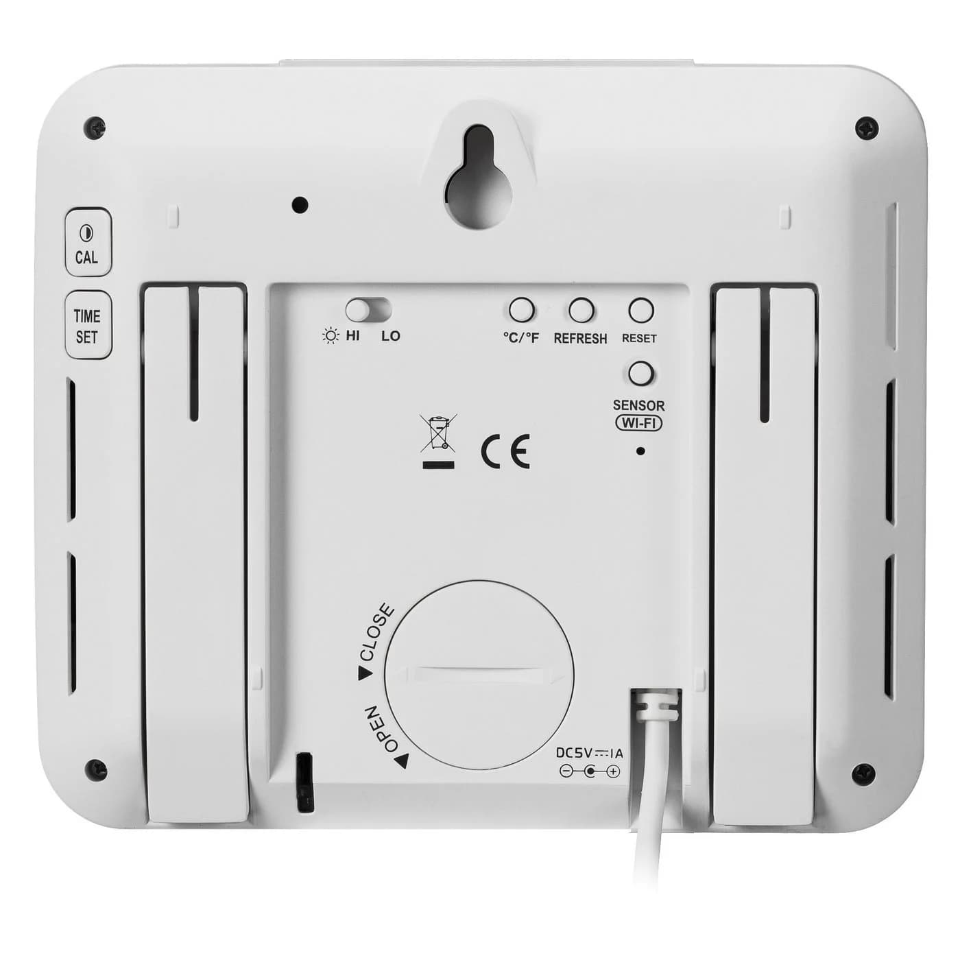 BRESSER Smart Home 7-Kanal Tuya Thermo-Hygrometer Wetterstation Weiß - Bild 5
