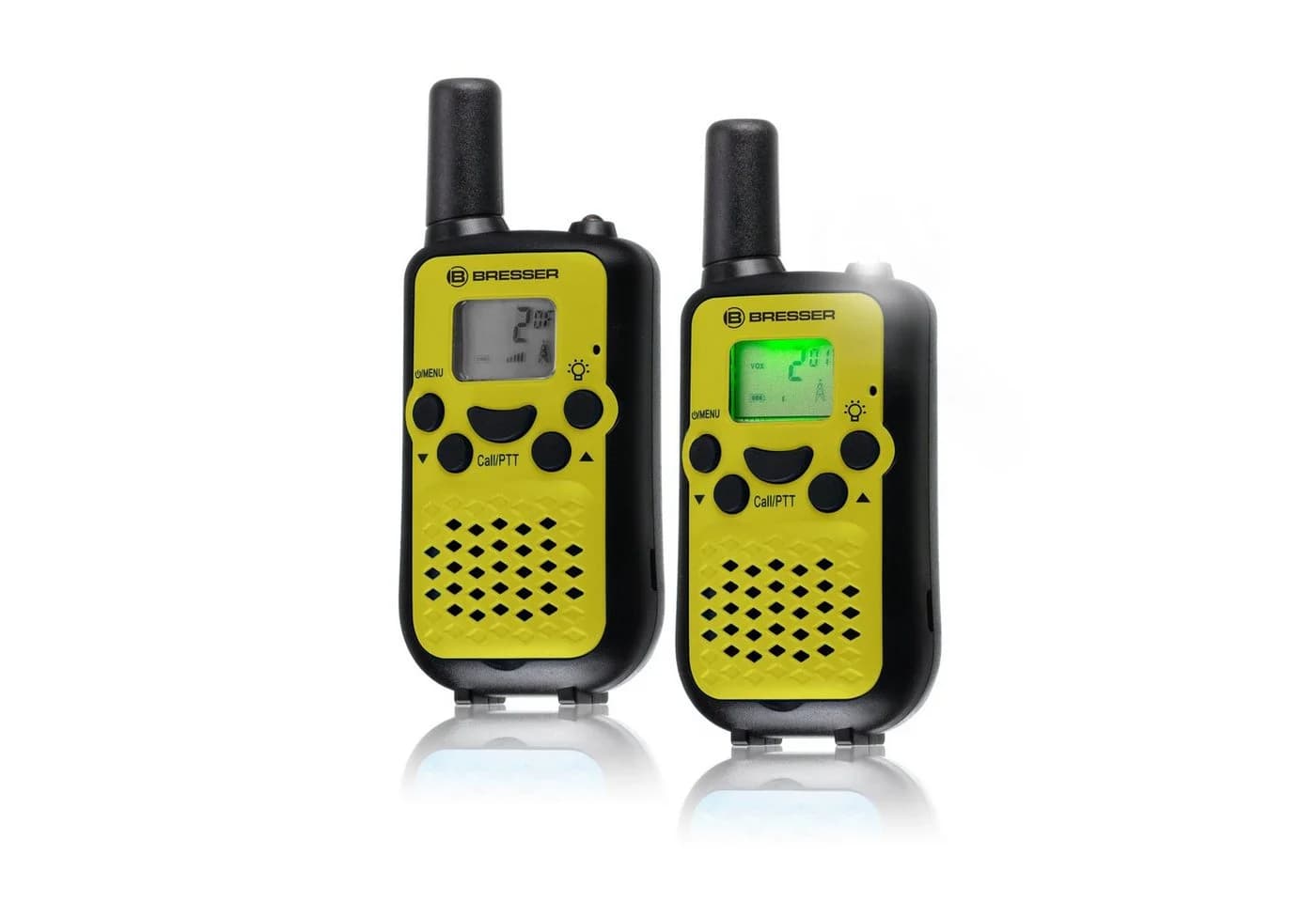 BRESSER junior Walkie Talkie rechargeable grün Kinderfunkgerät - Bild 3