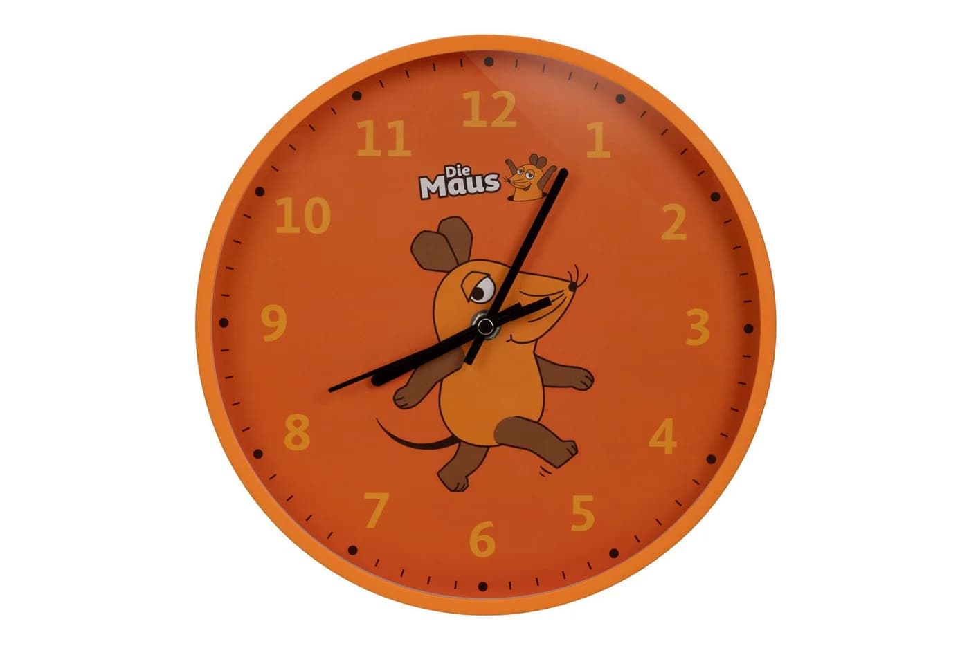Die Maus Kinderwanduhr 25 cm Kunststoff - Bild 2