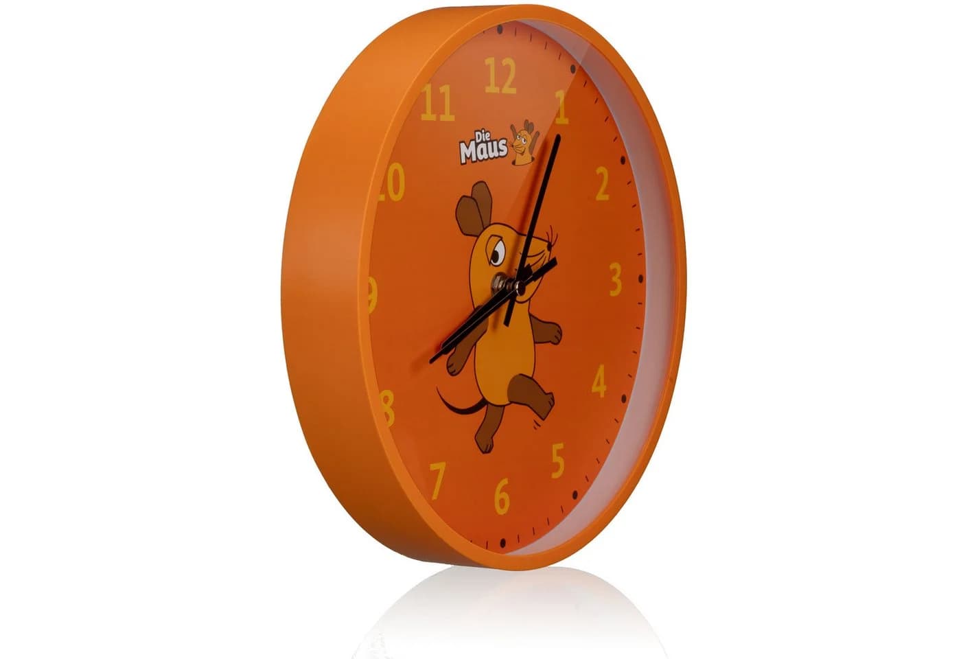 Die Maus Kinderwanduhr 25 cm Kunststoff - Bild 3