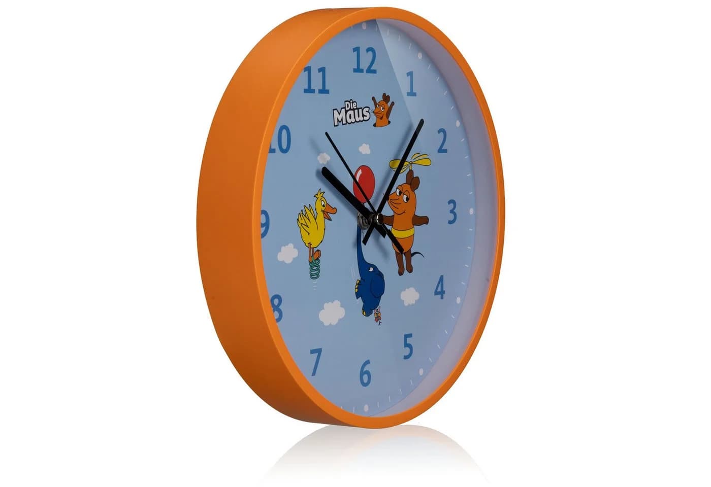 Die Maus Wanduhr Kinder-Wanduhr mit Quarz-Uhrwerk 25 cm - Bild 3