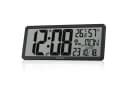 Kienzle Digitale Wanduhr XXL Schwarz DCF-Funk Bild 1