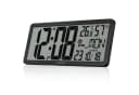 Kienzle Digitale Wanduhr XXL Schwarz DCF-Funk Bild 2