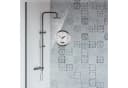 Kienzle DCF-Badezimmeruhr Silber mit Thermo-Hygrometer Bild 1