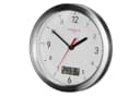 Kienzle DCF-Badezimmeruhr Silber mit Thermo-Hygrometer Bild 2