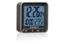 Kienzle Digitaler Funkwecker Quadratisch Schwarz/Silber DCF-Funk Bild 3