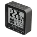 Kienzle Digitaler Funkwecker Quadratisch Schwarz/Silber DCF-Funk Bild 5