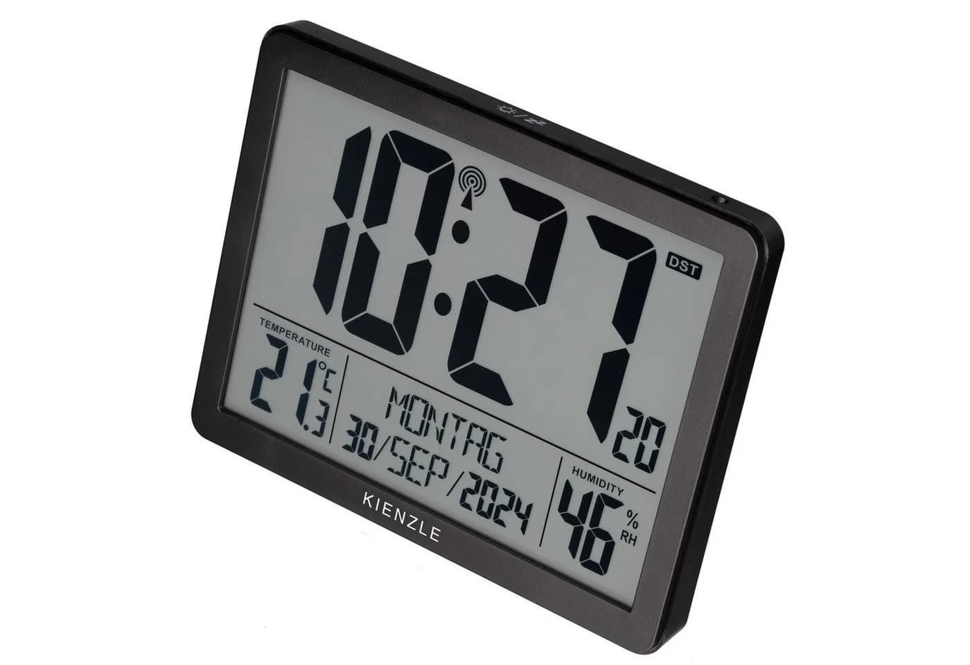 KIENZLE Digitaler XXL Funkwecker mit Temperatur & Luftfeuchtigkeit - Bild 5
