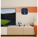 Real Madrid Wanduhr Modern RMCF Blau/Weiß Bild 1