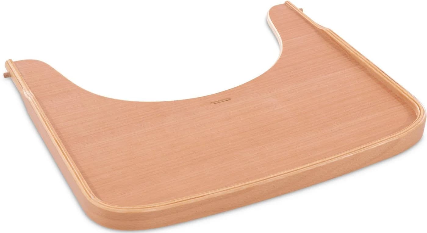 Hauck Hochstuhltablett Wooden Tray Natur Buchenholz für Alpha Beta - Bild 3