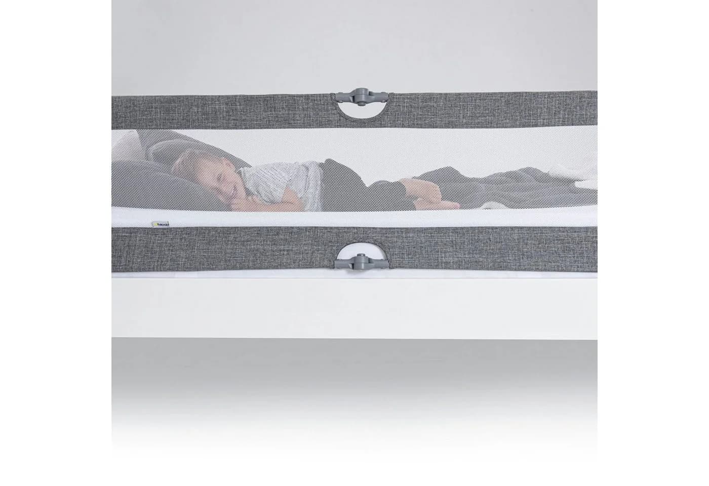 HAUCK Bettschutzgitter Sleep N Safe Plus XL Grau