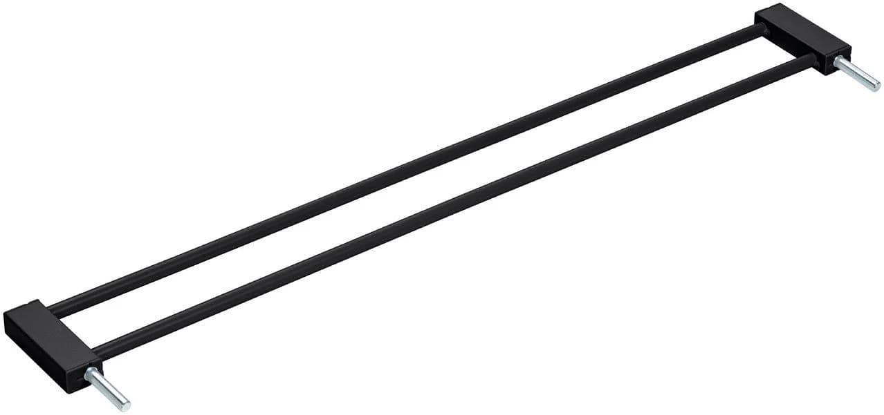 Hauck Verlängerung Türschutzgitter 9 cm Schwarz Kunststoff Stahl - Bild 2