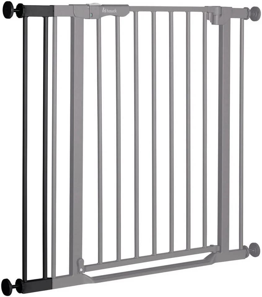 Hauck Verlängerung Türschutzgitter 9 cm Schwarz Kunststoff Stahl - Bild 3