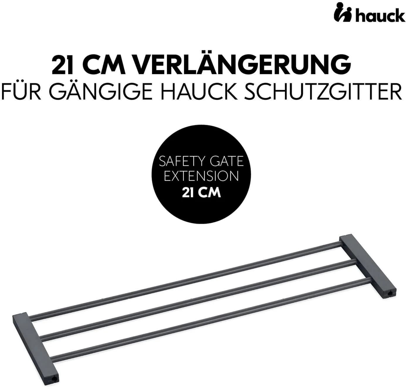 Hauck Verlängerung Türschutzgitter 21 cm Dunkelgrau - Bild 5