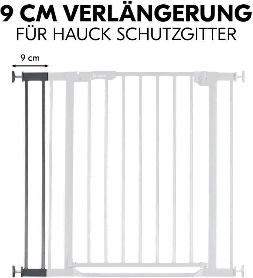 HAUCK Türschutzgitter Verlängerung 9 cm Dunkelgrau - Bild 2