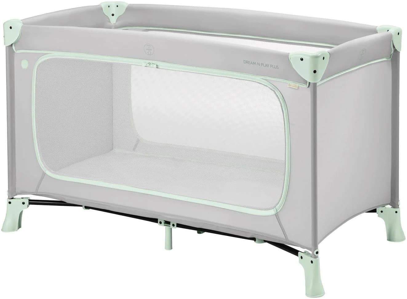 HAUCK Dream N Play Plus Baby-Reisebett Dusty Mint 2-in-1 - Bild 2