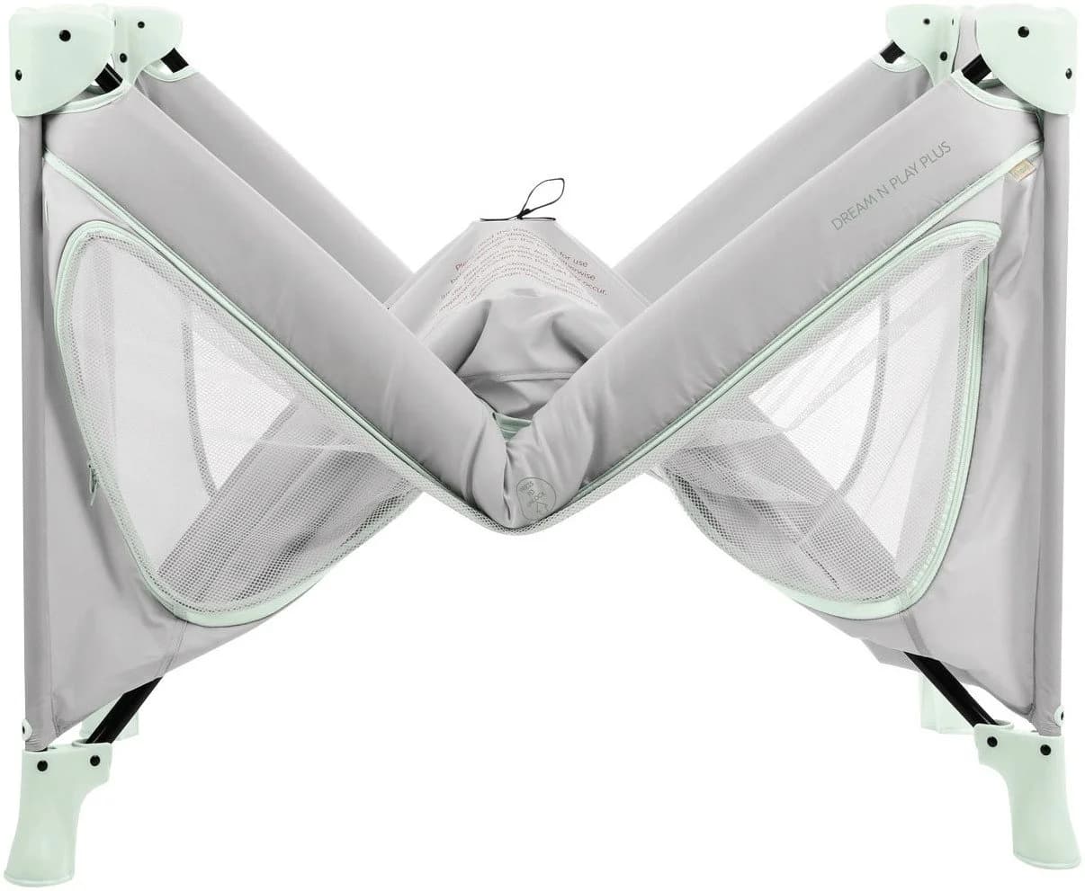 HAUCK Dream N Play Plus Baby-Reisebett Dusty Mint 2-in-1 - Bild 5