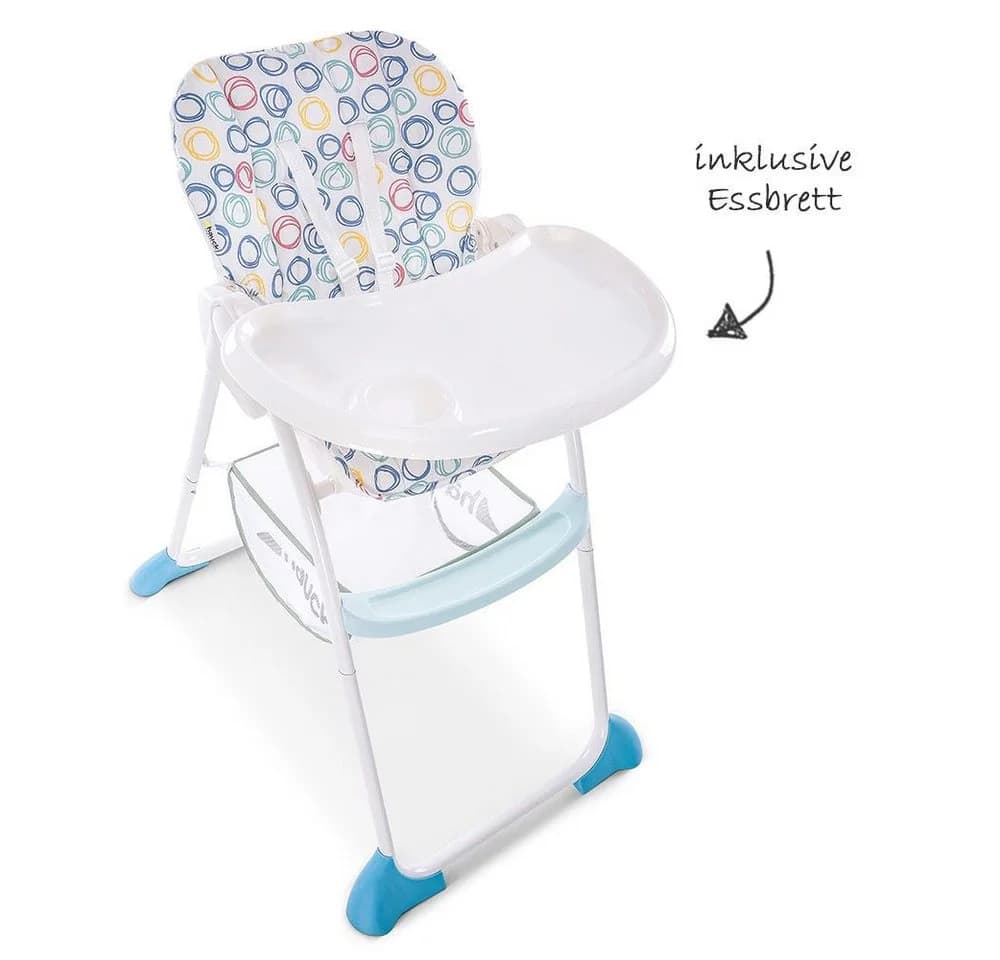 Hauck Kinderhochstuhl ab 6 Monate bis 15 kg mit Tisch verstellbar klappbar - Bild 4