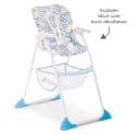 Hauck Kinderhochstuhl ab 6 Monate bis 15 kg mit Tisch verstellbar klappbar Bild 5