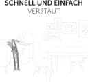 Hauck Hochstuhl Sit N Fold zusammenklappbar Beige Bild 4