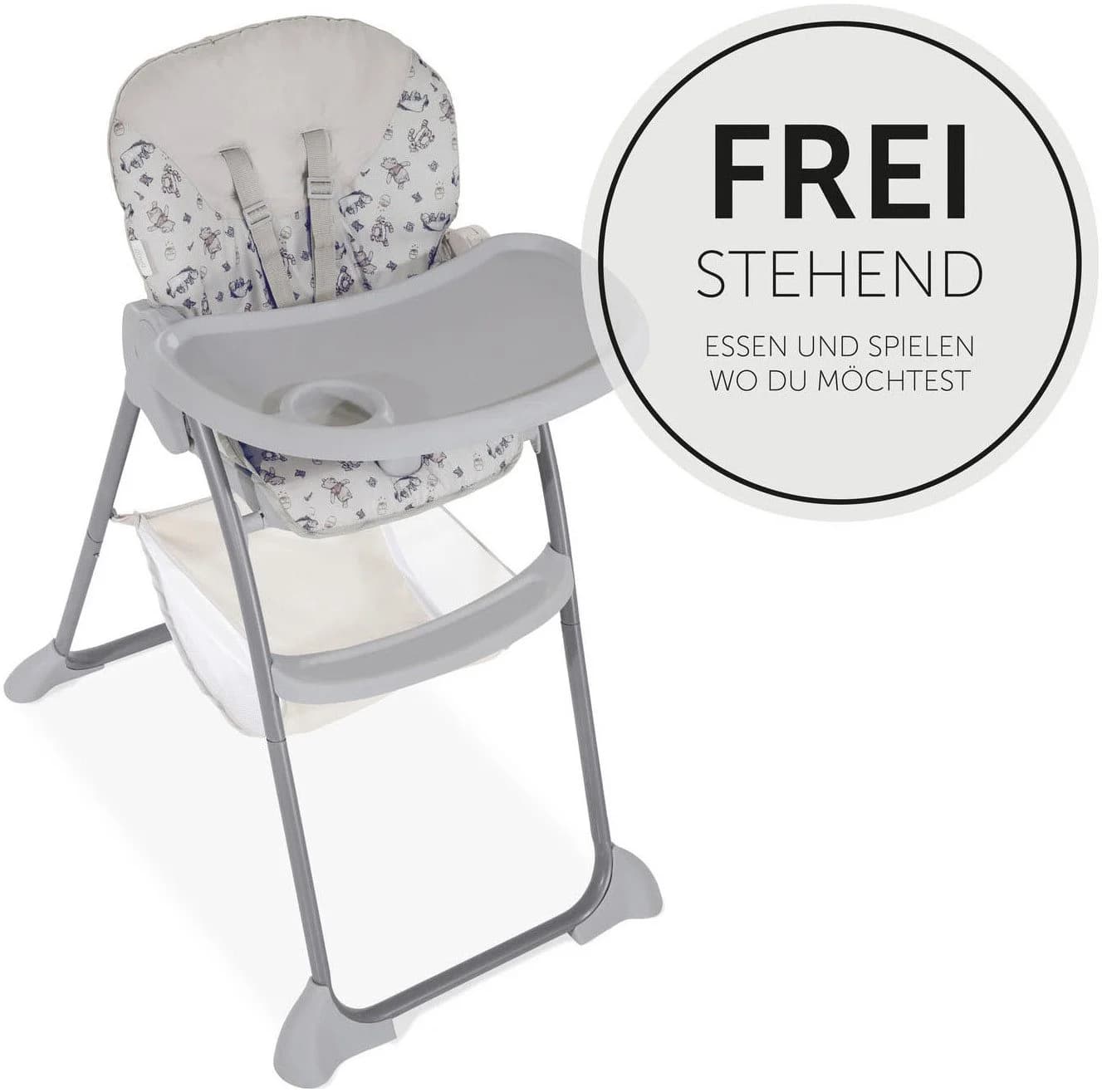Hauck Hochstuhl Sit N Fold zusammenklappbar Beige - Bild 5